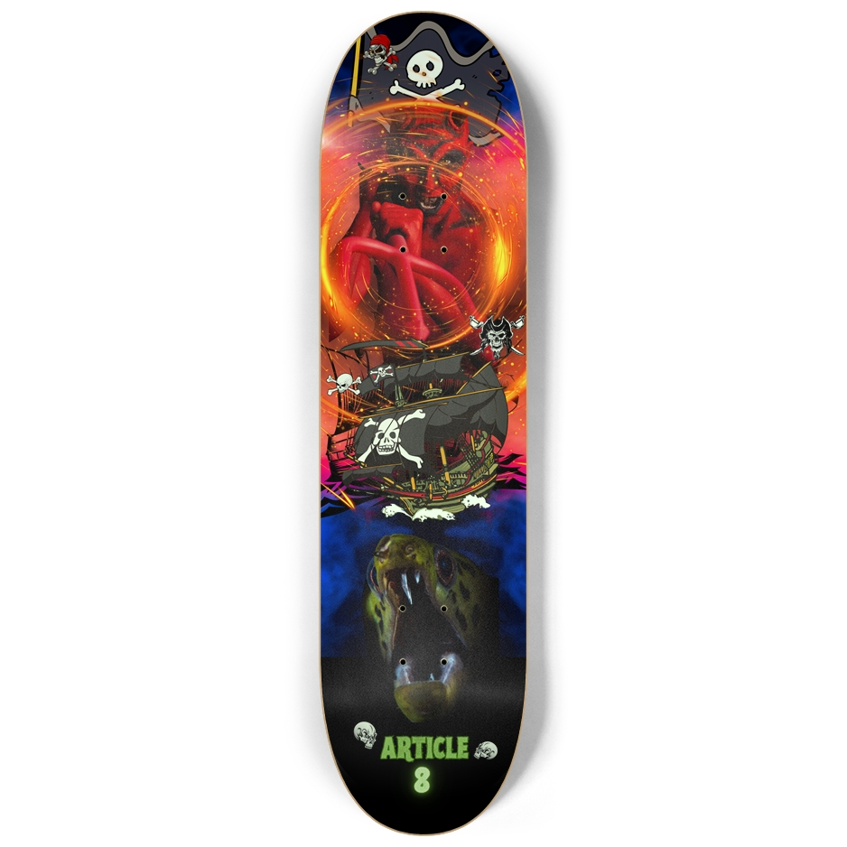 Article 8 Pirate Curse Skateboard