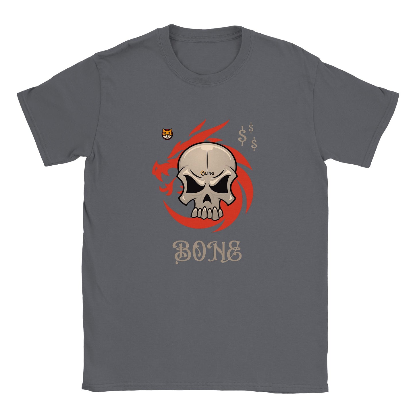 Bone $$$ Classic Crewneck T-shirt