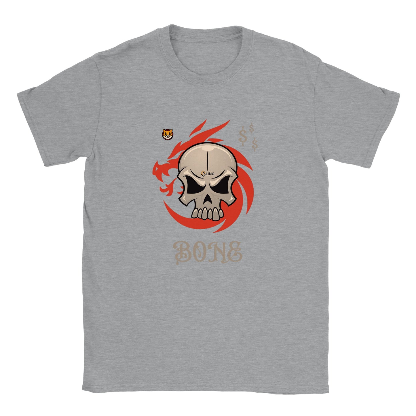 Bone $$$ Classic Crewneck T-shirt