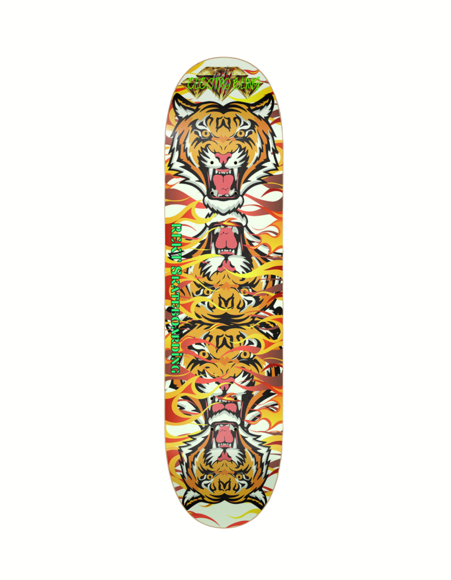 Tiger Bling Skateboard