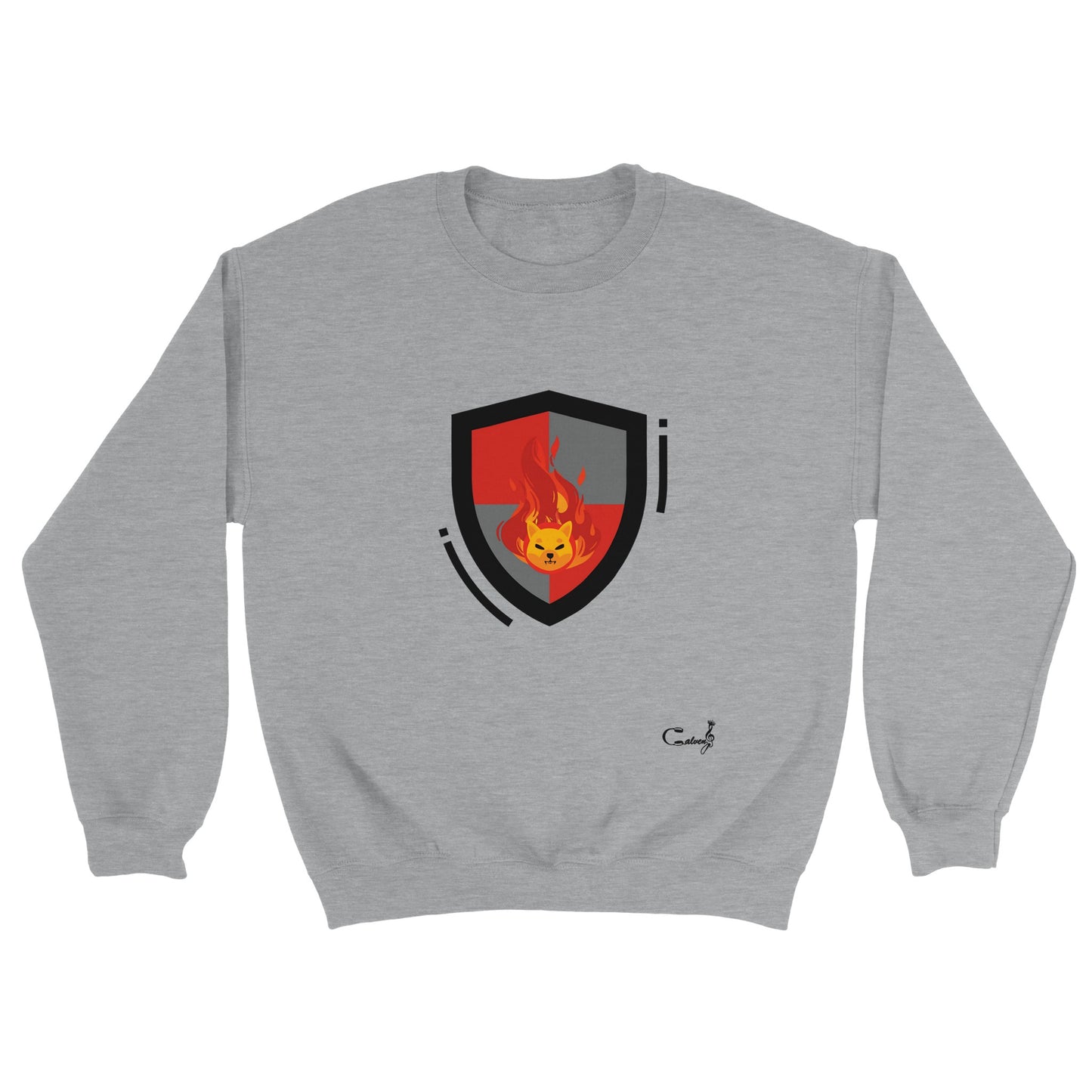 Calven J Classic Unisex Crewneck Sweatshirt