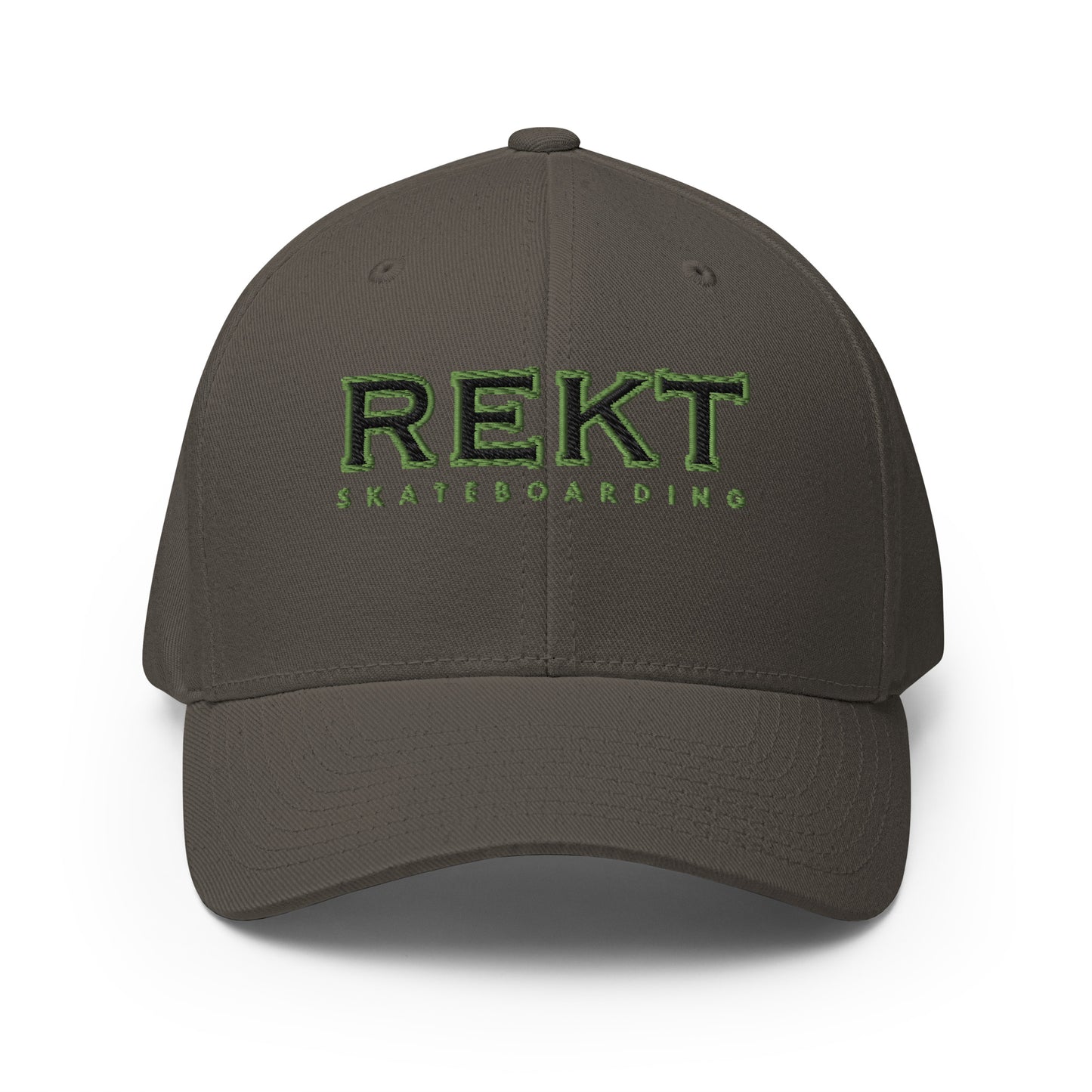 REKT Skateboarding Flexfit Structured Twill Cap