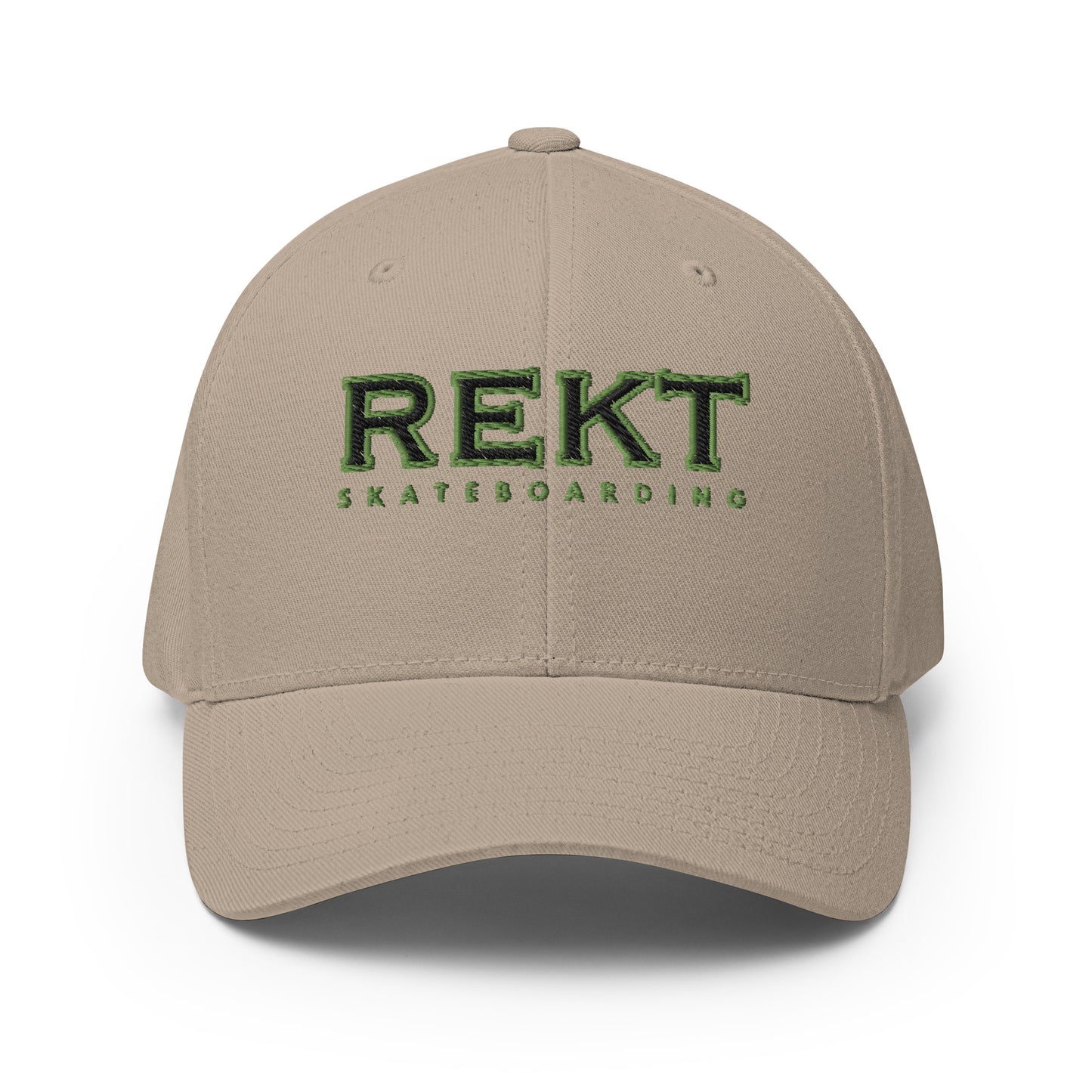 REKT Skateboarding Flexfit Structured Twill Cap
