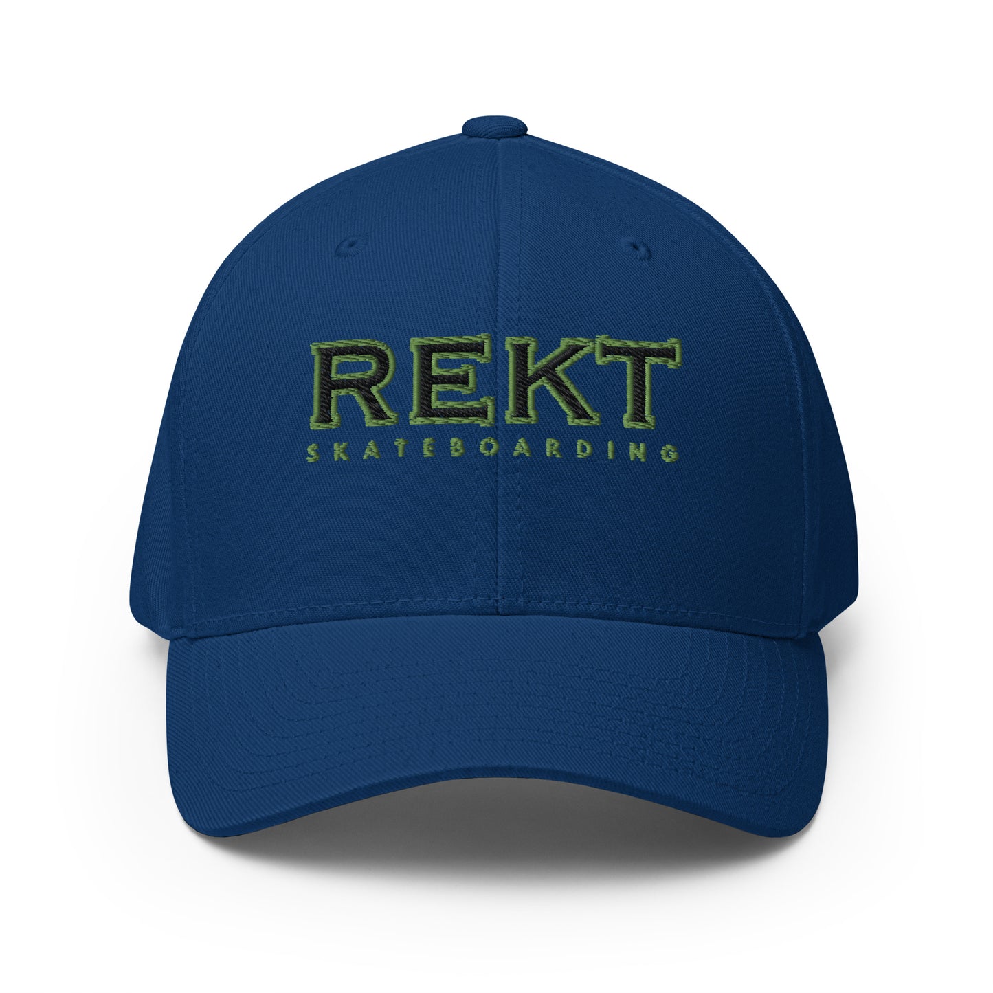 REKT Skateboarding Flexfit Structured Twill Cap