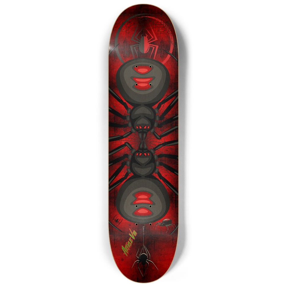 Black Widow Custom Skateboard