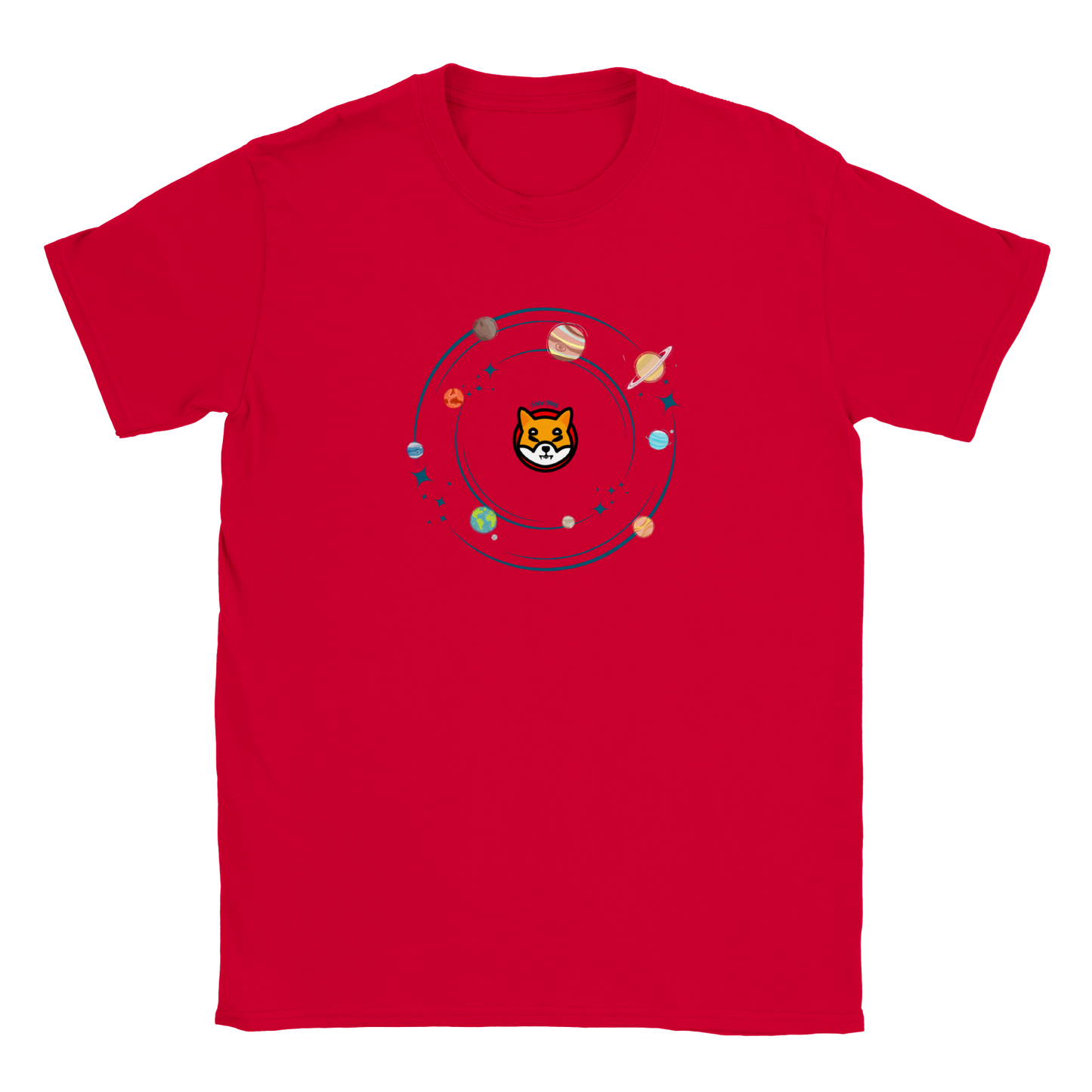 Shiba Solar System Classic Crewneck T-shirt