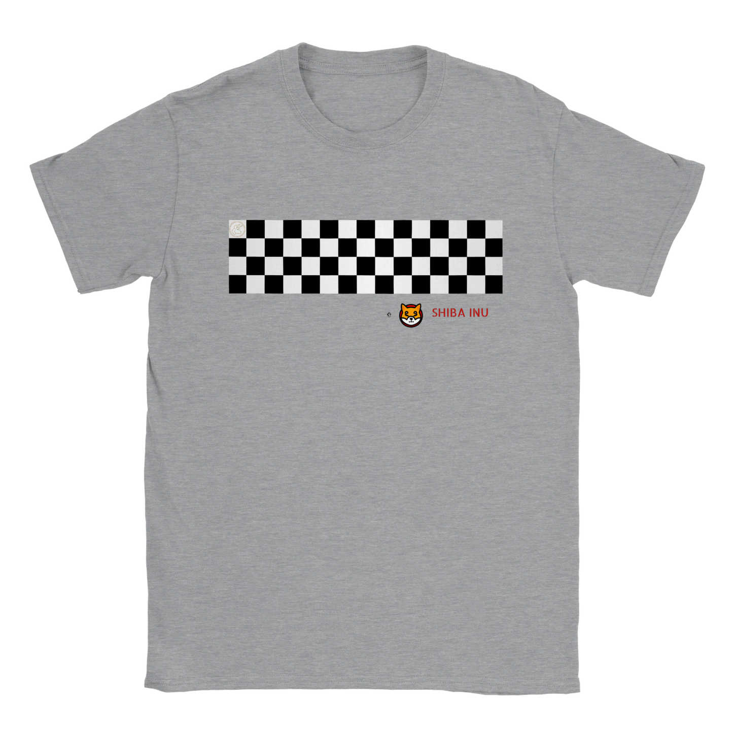 Shiba Finish Line Classic Crewneck T-shirt