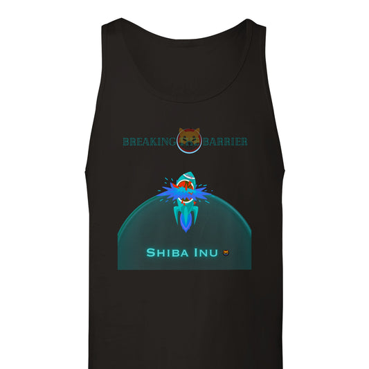 Shiba Inu Breaking The Barrier Premium Tank Top