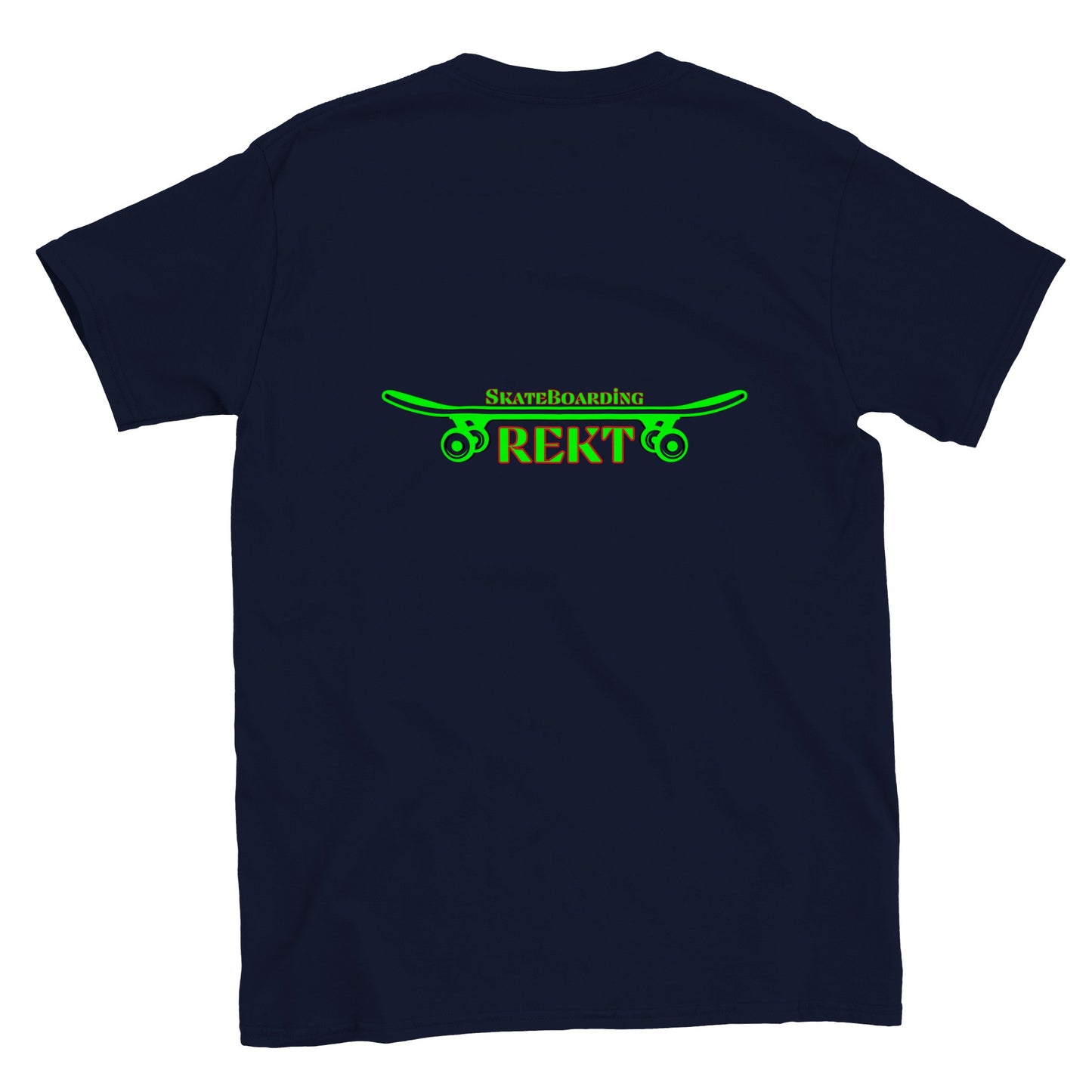 REKT Skateboard  Logo Classic Crewneck T-shirt