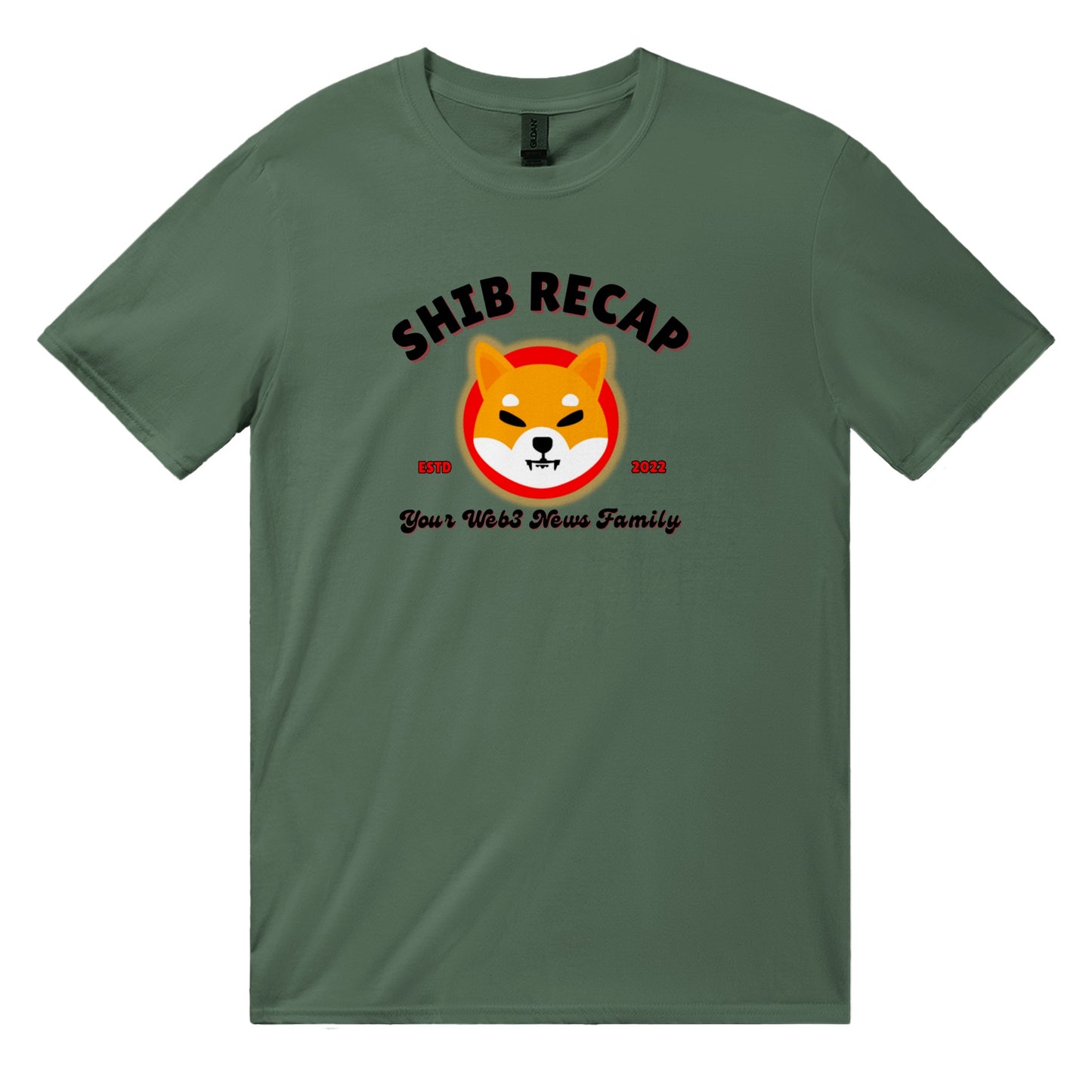 Shib Recap Logo Classic Unisex Crewneck T-shirt