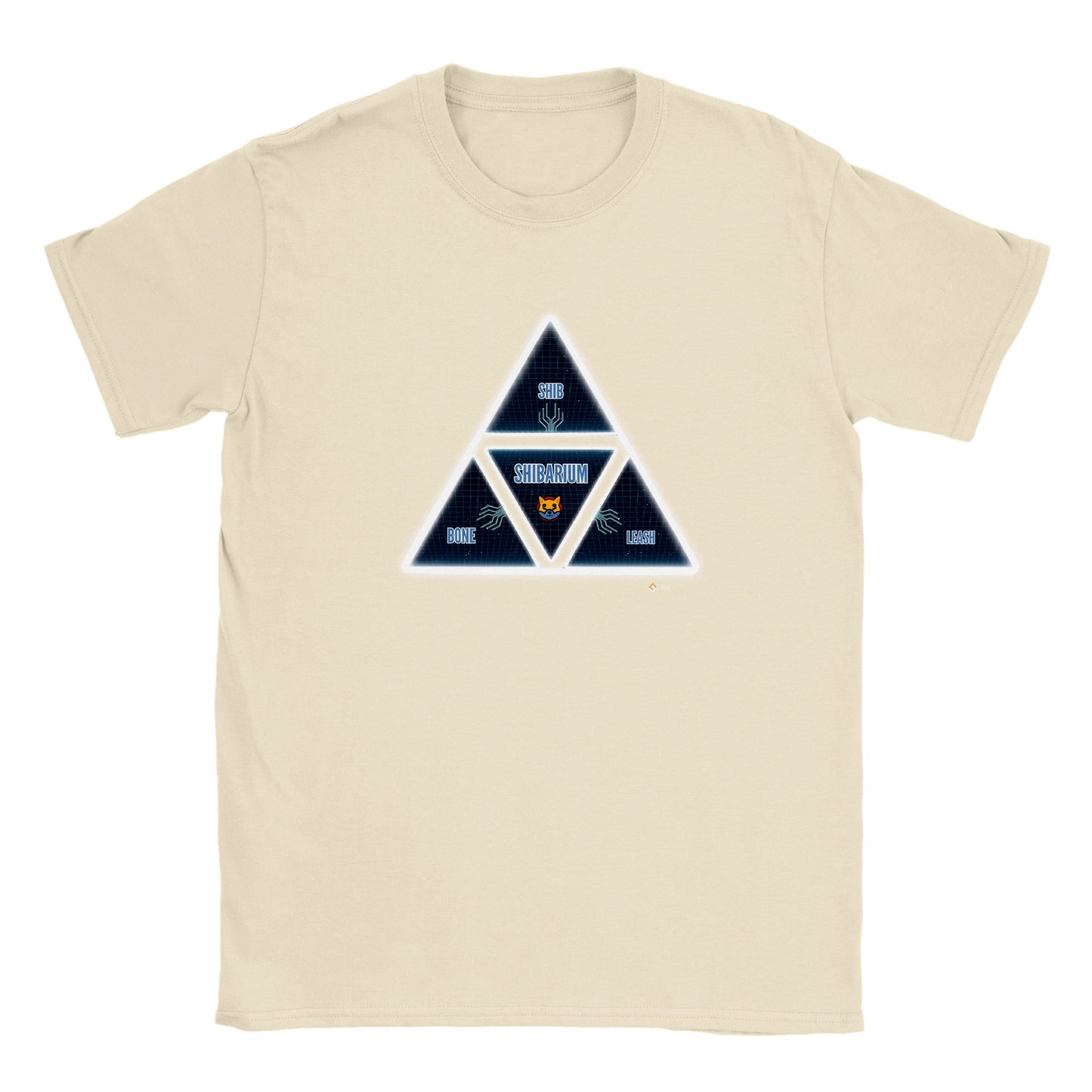 Shiba Trifecta Triangle Classic Crewneck T-shirt