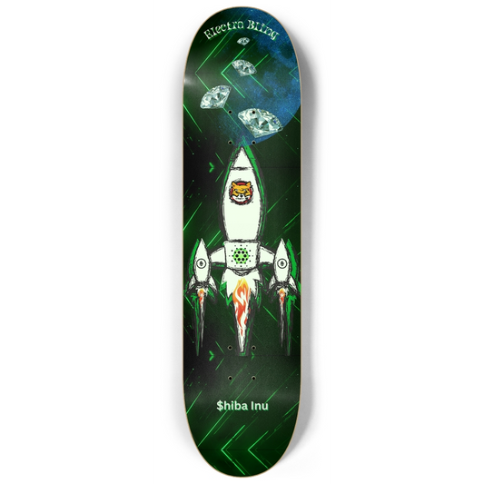 Rocket Shib Skateboard by Bling Skateboards