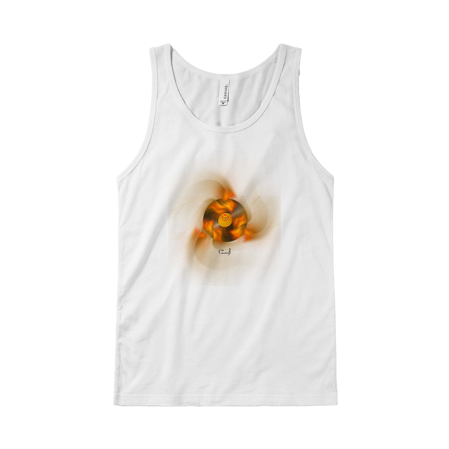 Calven Record Premium Unisex Tank Top