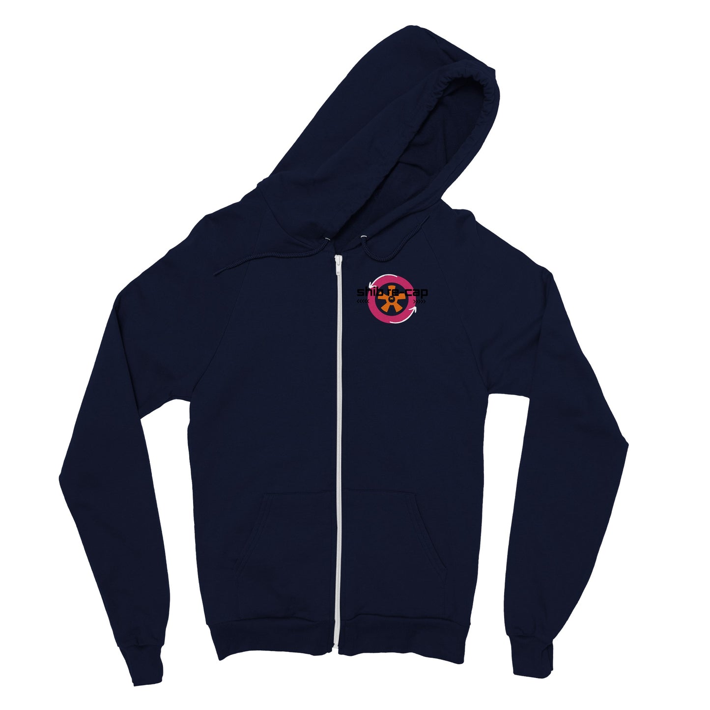 Shib Re-Cap Classic Unisex Zip Hoodie