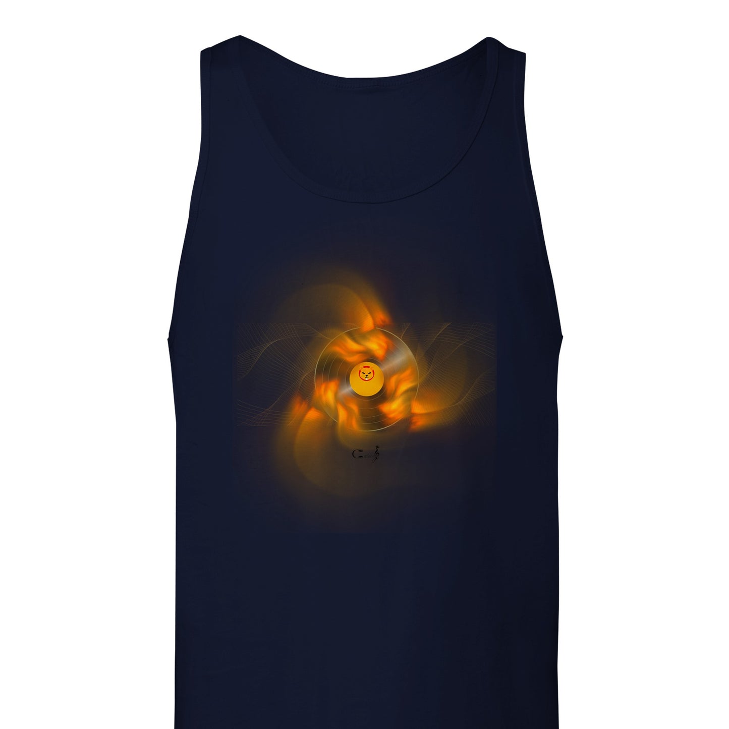 Calven Record Premium Unisex Tank Top