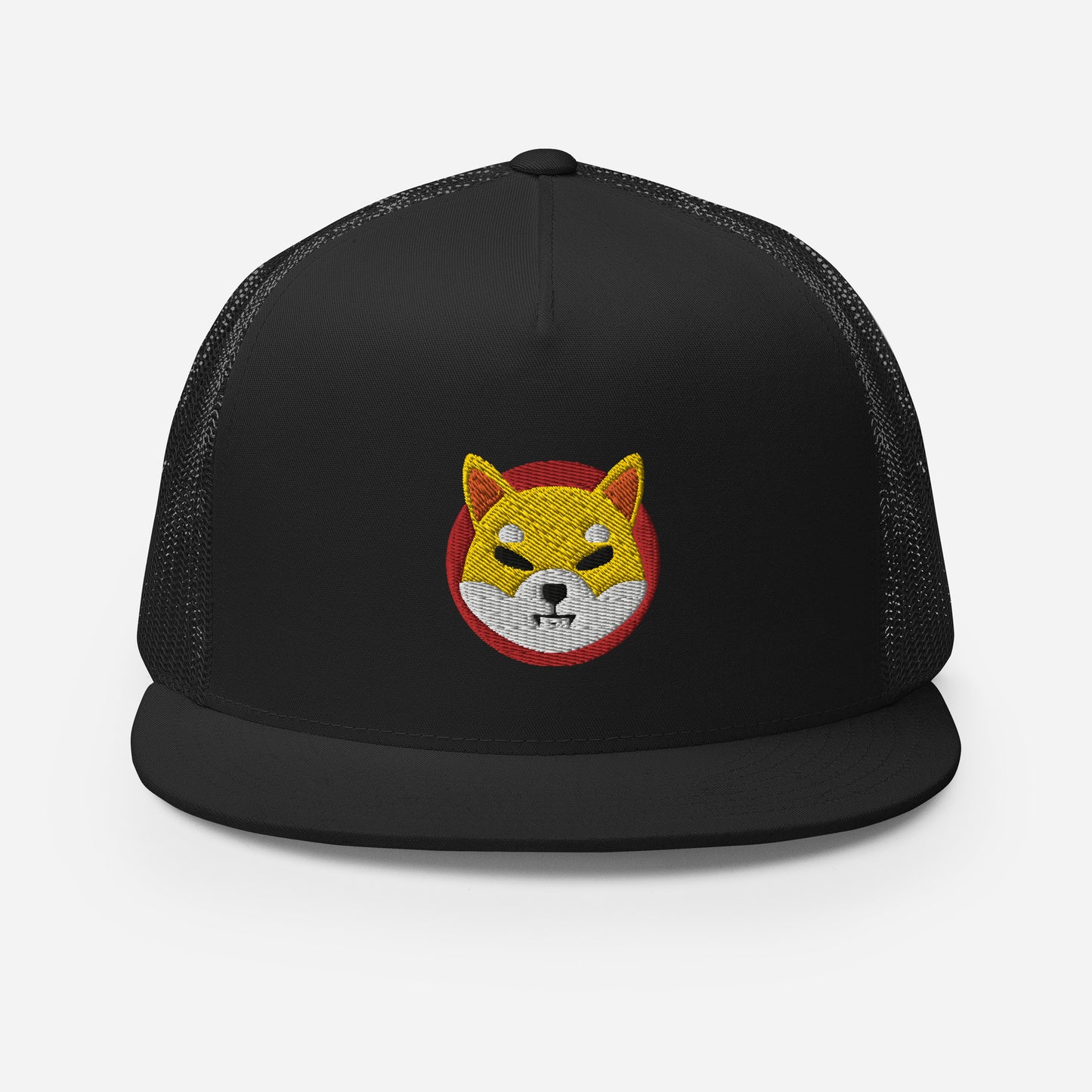 Shiba Inu Embroidered Trucker Cap