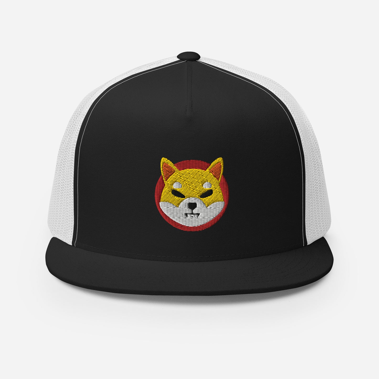 Shiba Inu Embroidered Trucker Cap