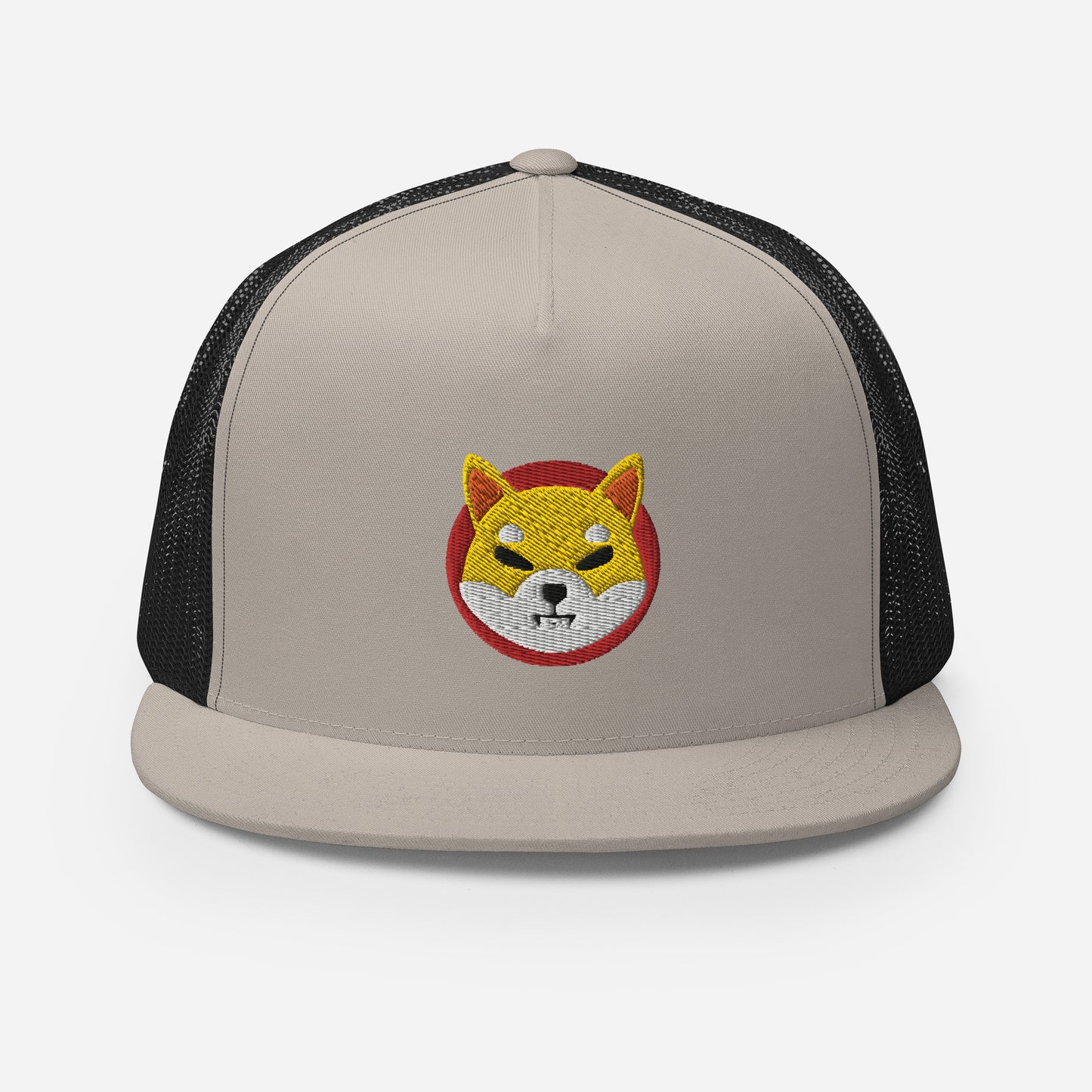 Shiba Inu Embroidered Trucker Cap