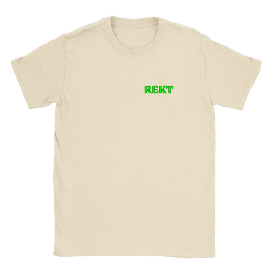 REKT Skateboard  Logo Classic Crewneck T-shirt