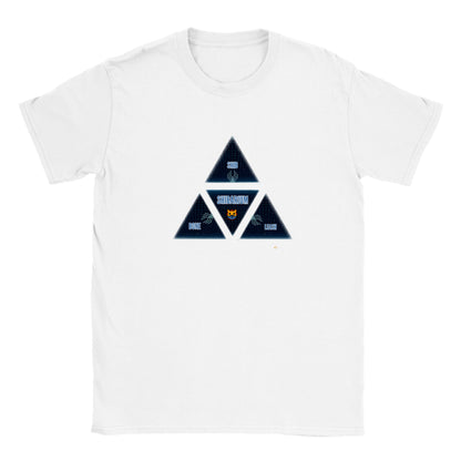 Shiba Trifecta Triangle Classic Crewneck T-shirt