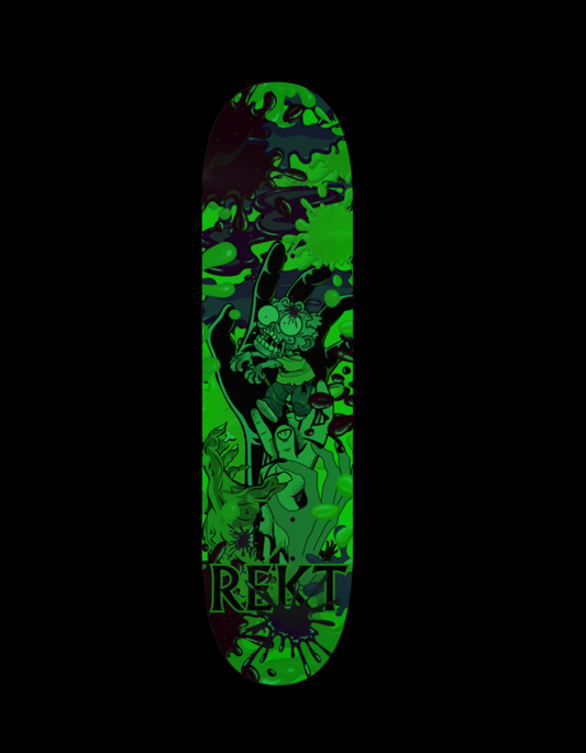REKT Zombie Hands Skateboard