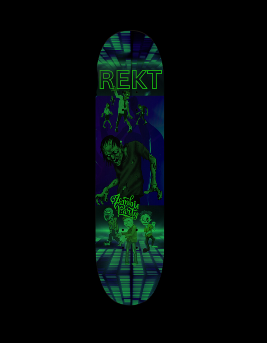 REKT Zombie Party Skateboard