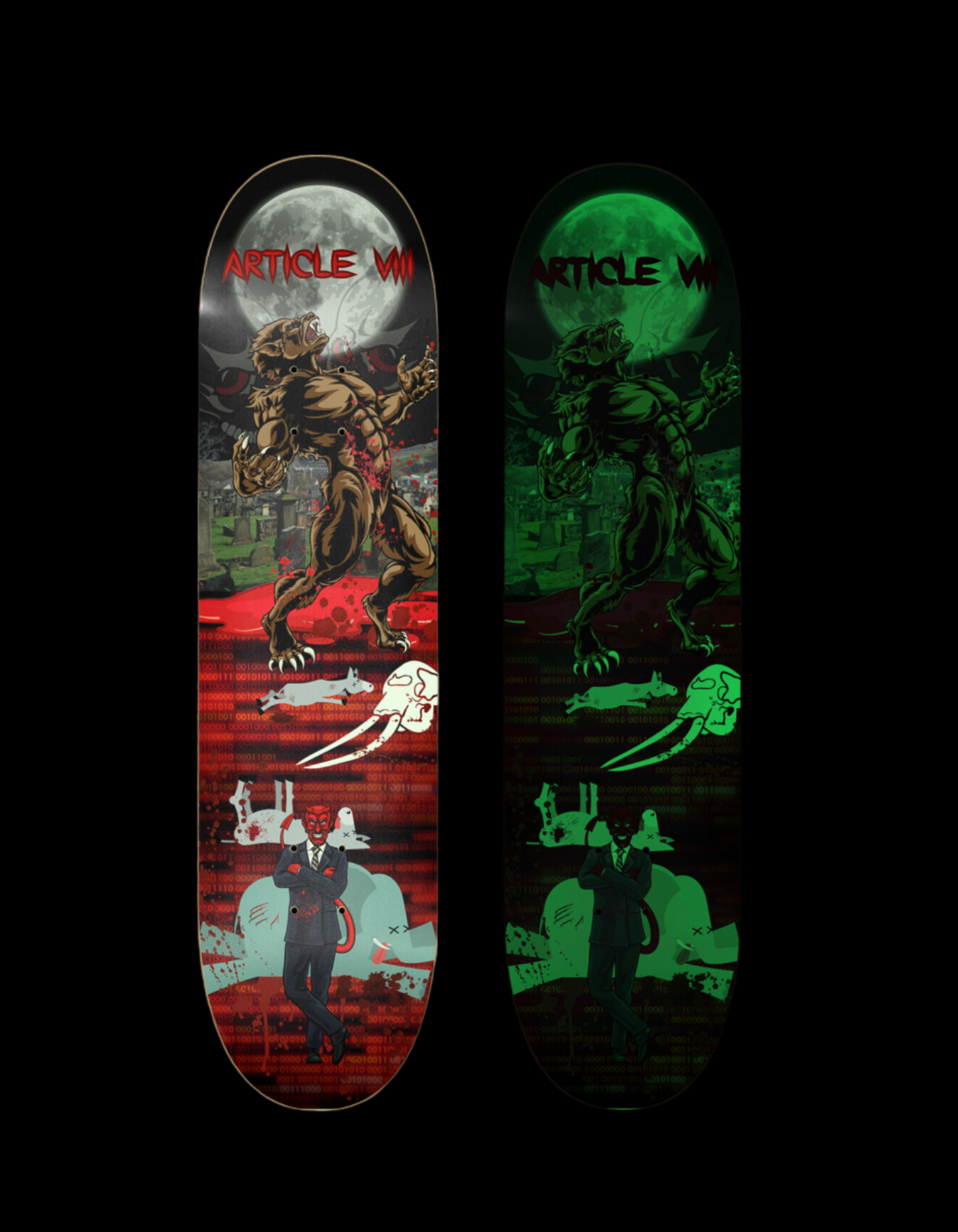 Ware Wolf Revenge Article VIII Skateboard