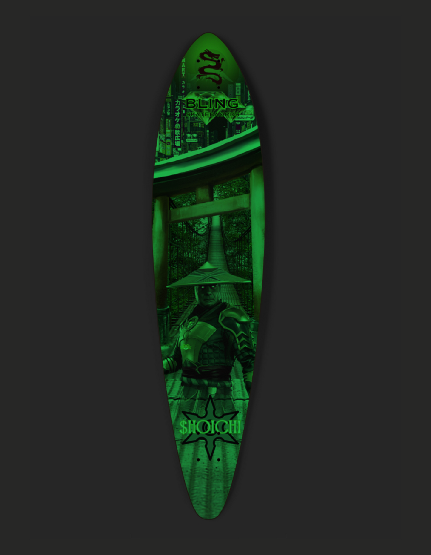 Hoichi Bridge Custom Longboard