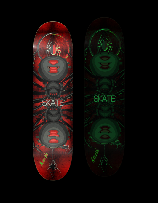 Black Widow Custom Skateboard