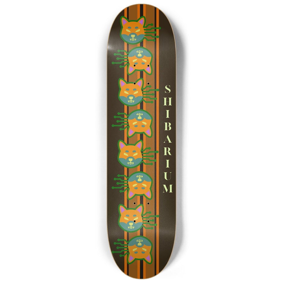 Shibarium II Custom Skateboard