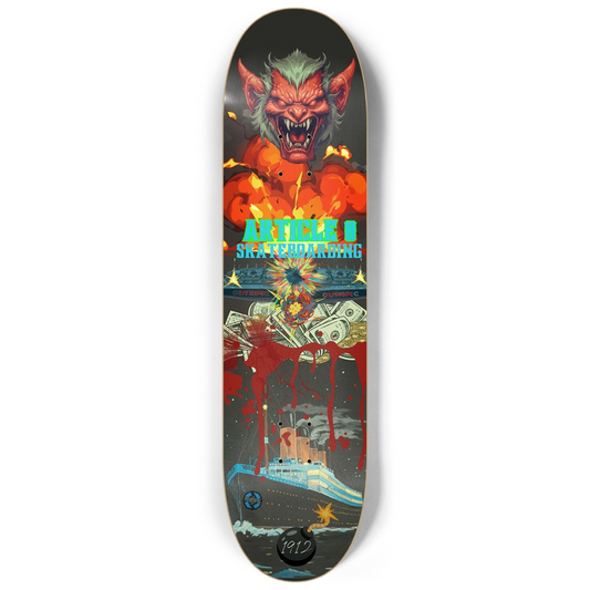 The Olympic Article VIII Skateboard
