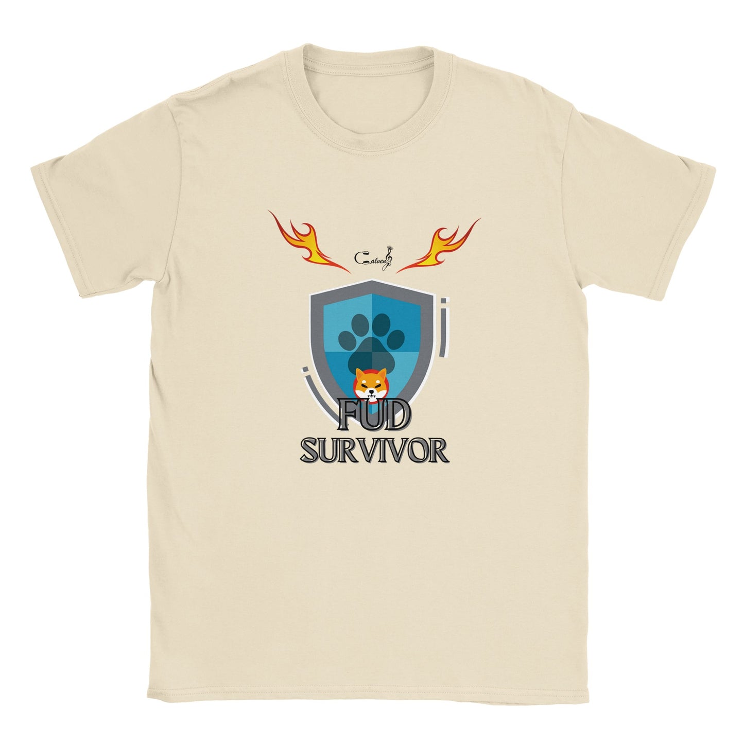 CalvenJ FUD Survivor Classic Unisex Crewneck T-shirt
