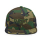 REKT Skateboarding Snapback Flat Brim Hat