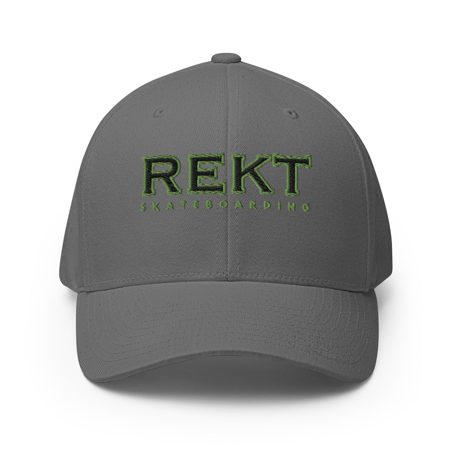 REKT Skateboarding Flexfit Structured Twill Cap