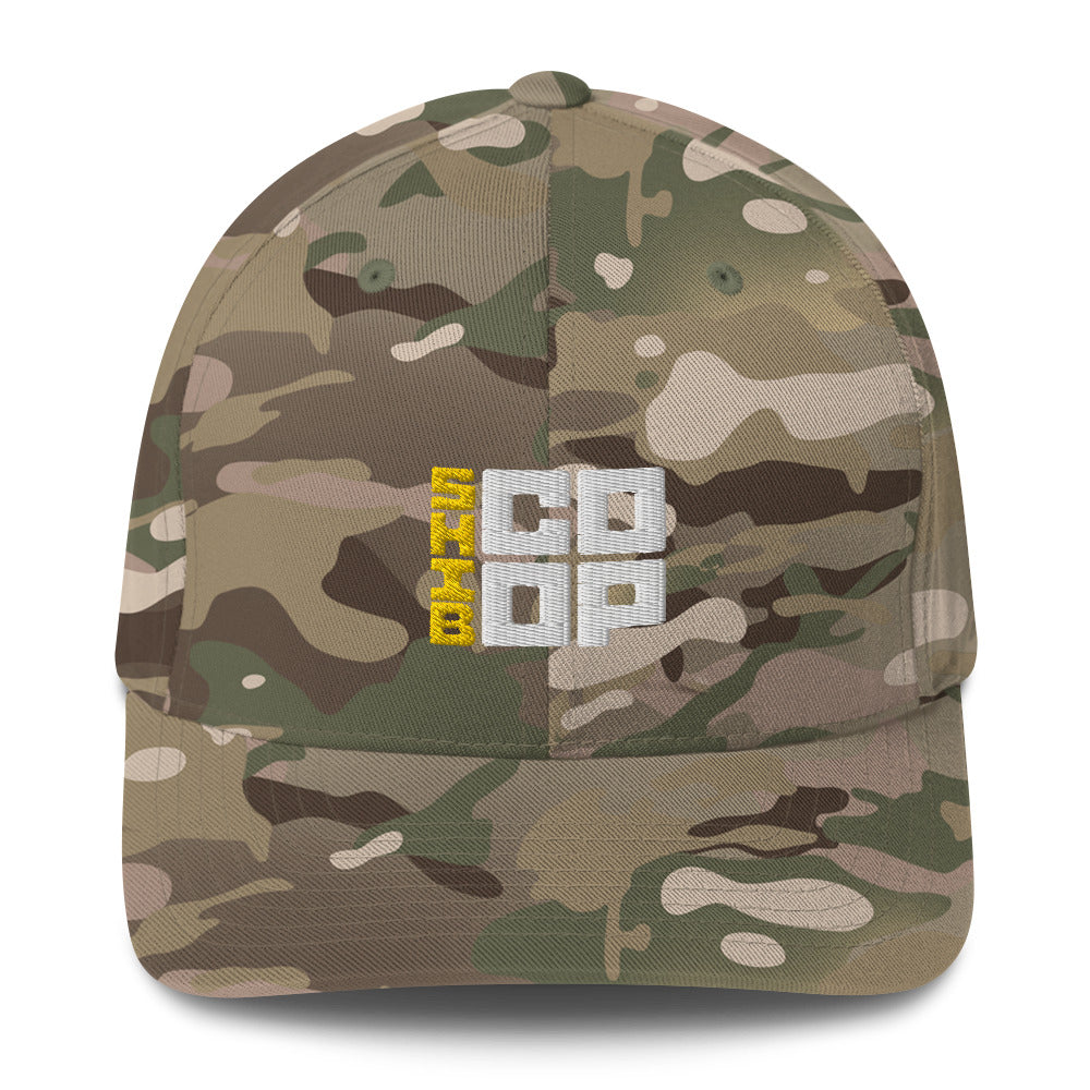 Shib CoOp Logo Structured Twill Cap Flexfit