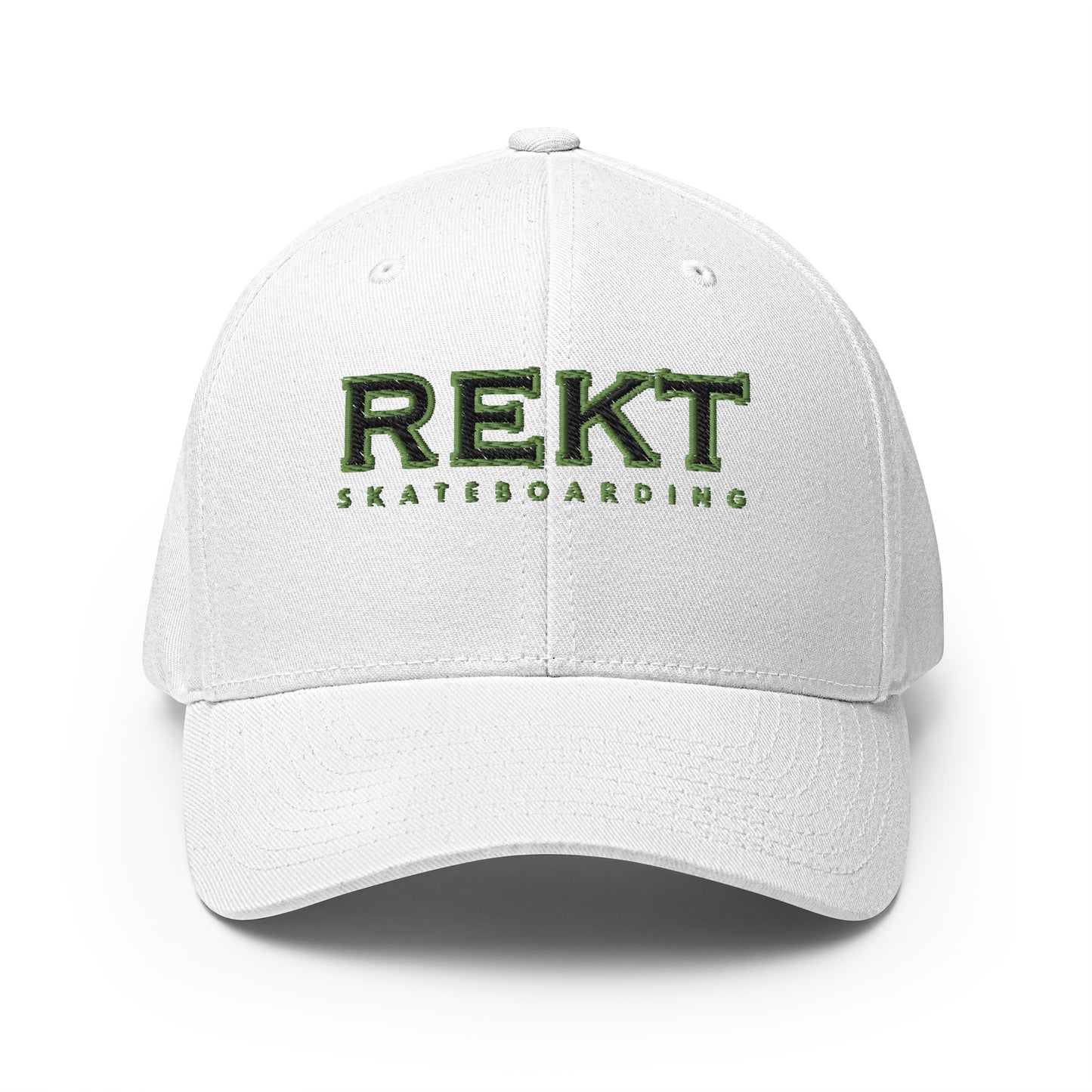 REKT Skateboarding Flexfit Structured Twill Cap