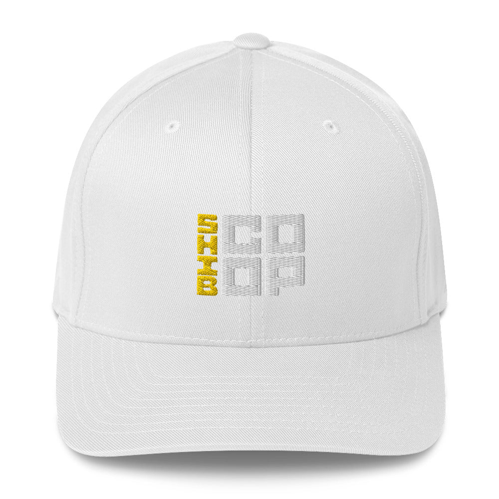 Shib CoOp Logo Structured Twill Cap Flexfit