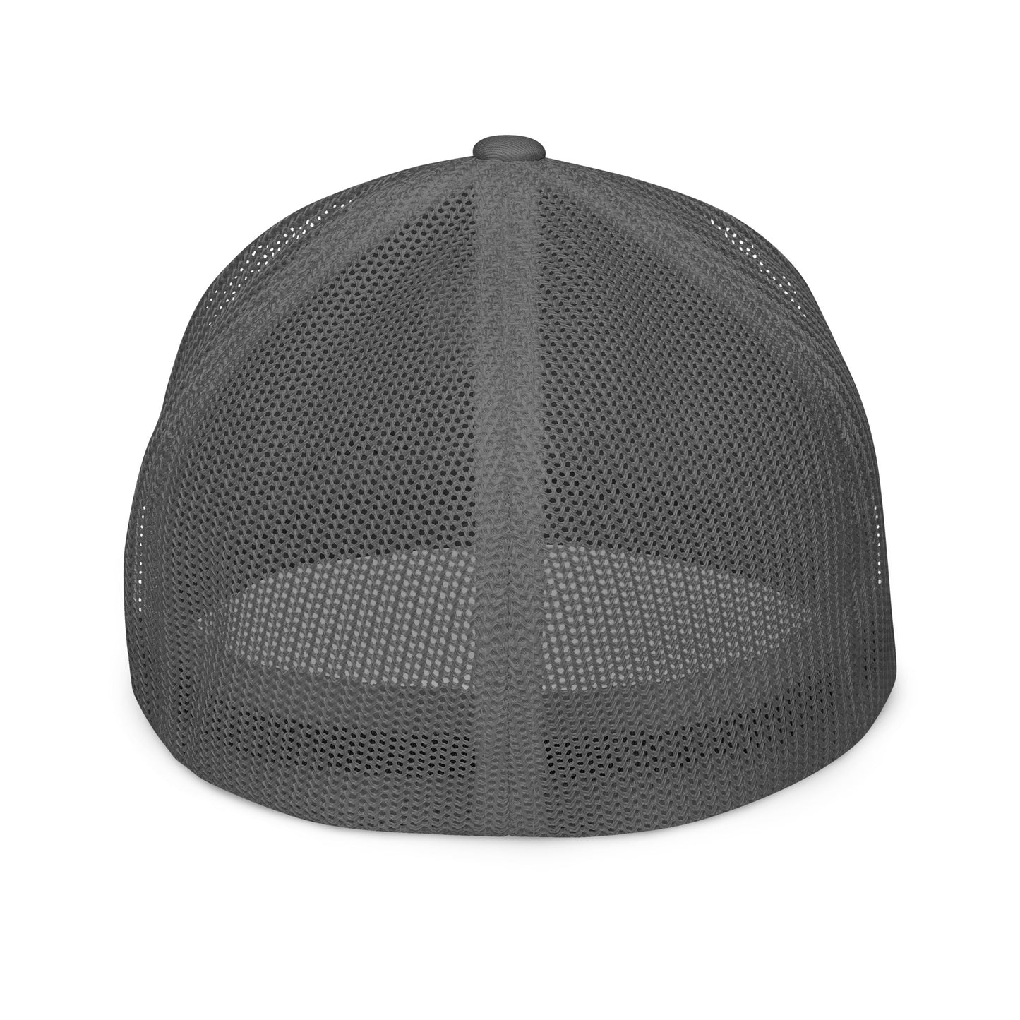 REKT Skateboarding White Label Closed-back Flex-fit Trucker Cap