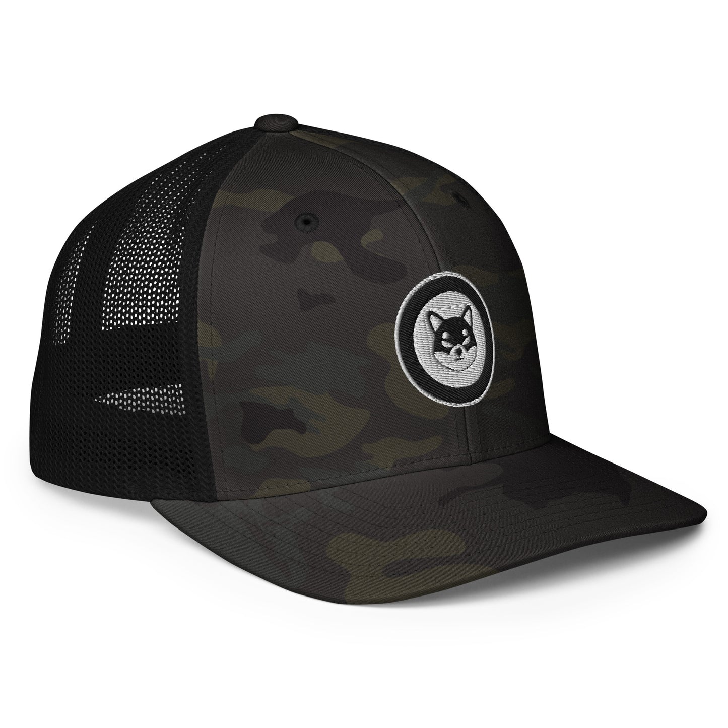 Shib Lola Fitted Mesh Back Trucker Cap (Flexfit)