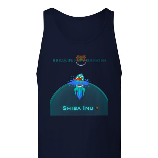 Shiba Inu Breaking The Barrier Premium Tank Top