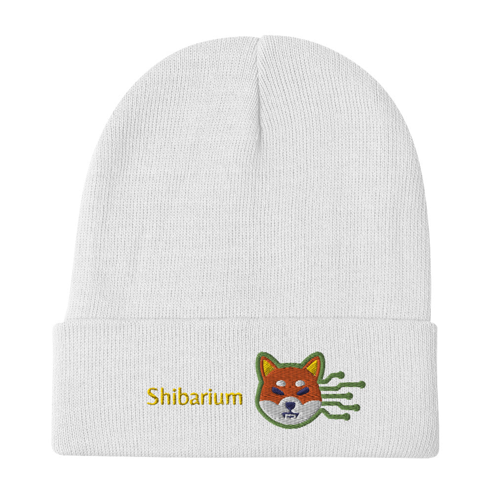 Shibarium Soft Stretch Embroidered Beanie