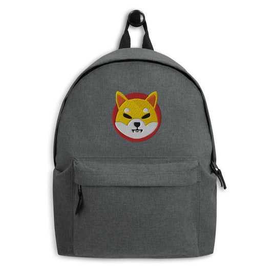 Shiba Inu Embroidered Backpack