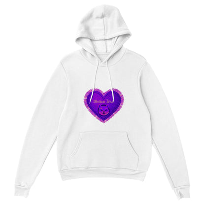Shiba Bling Purple Heart Classic Unisex Pullover Hoodie