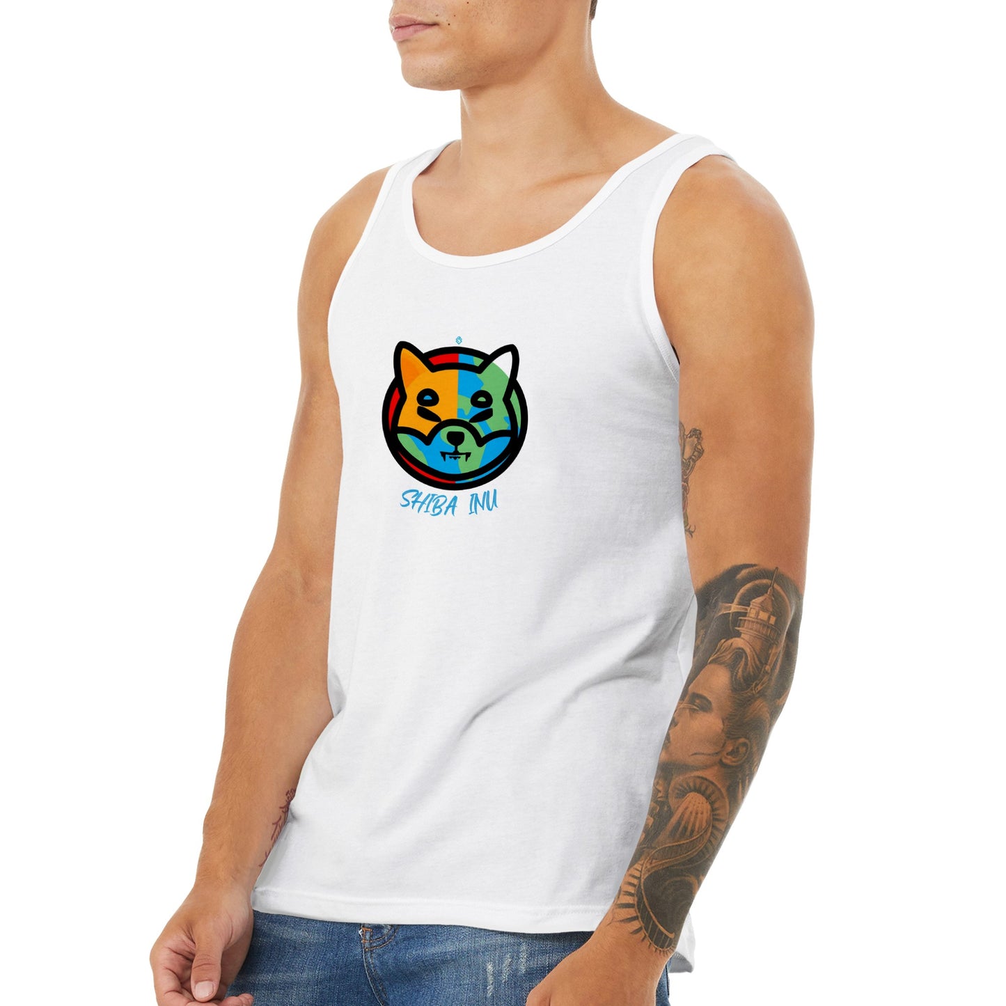 Shiba World Premium Unisex Tank Top