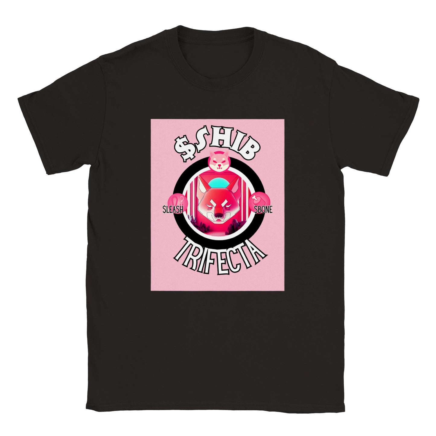 $hib Trifecta Pink Classic Unisex Crewneck T-shirt