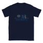 Shiba Surf Board Classic Crewneck T-shirt